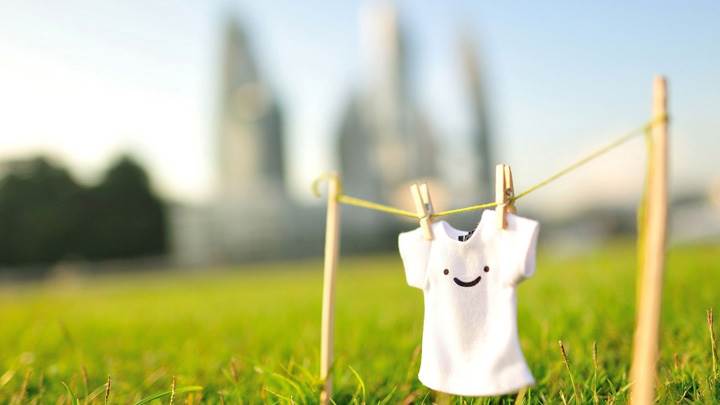 White Shirt With Smiley